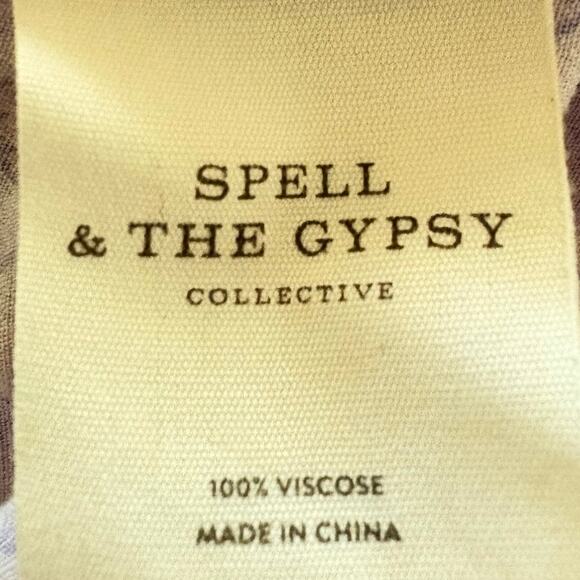Spell & The Gypsy Collective NWT Farrah Kerchief Sundress Lilac XS - Picture 8 of 11